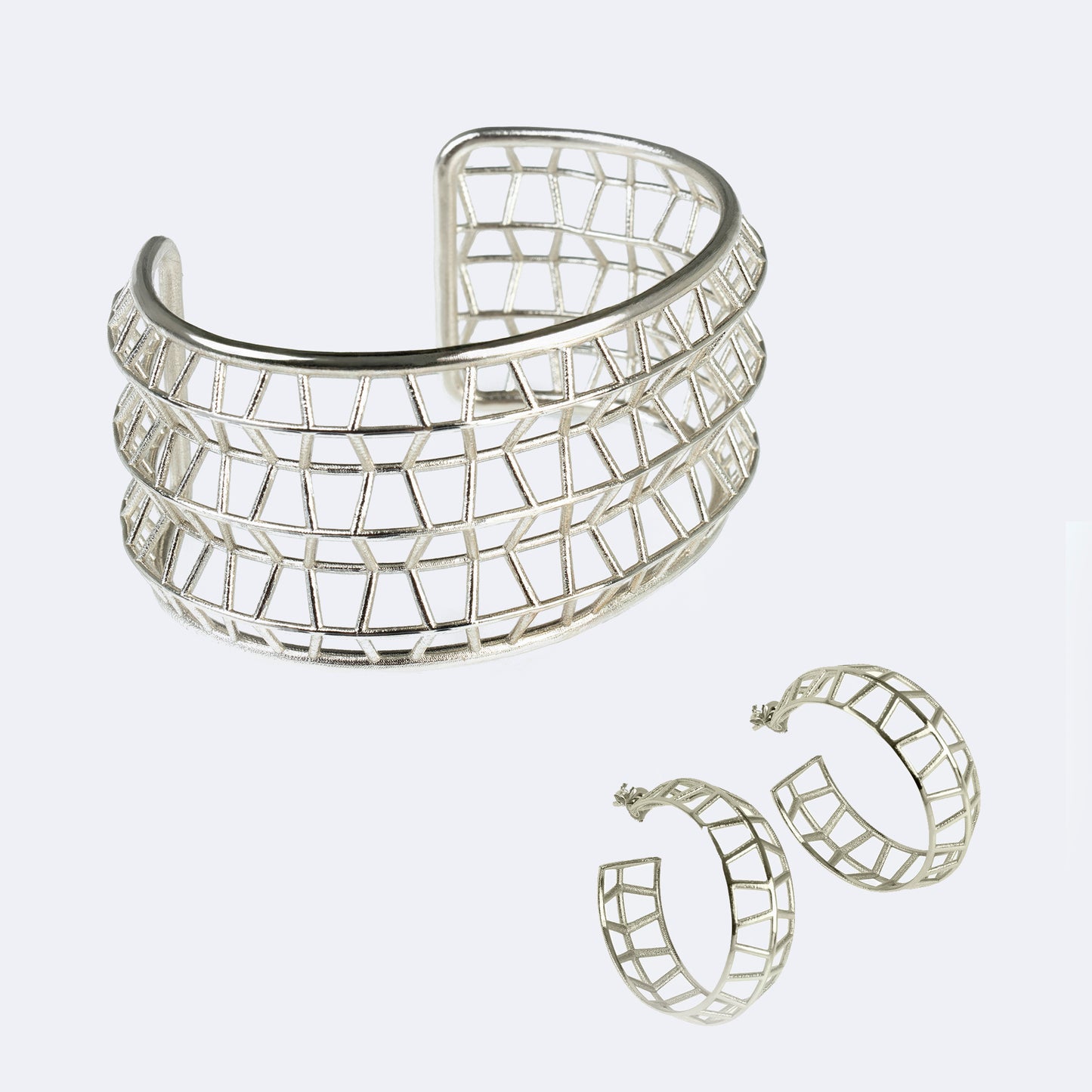 Brasilia Vitrail Set (Silver)