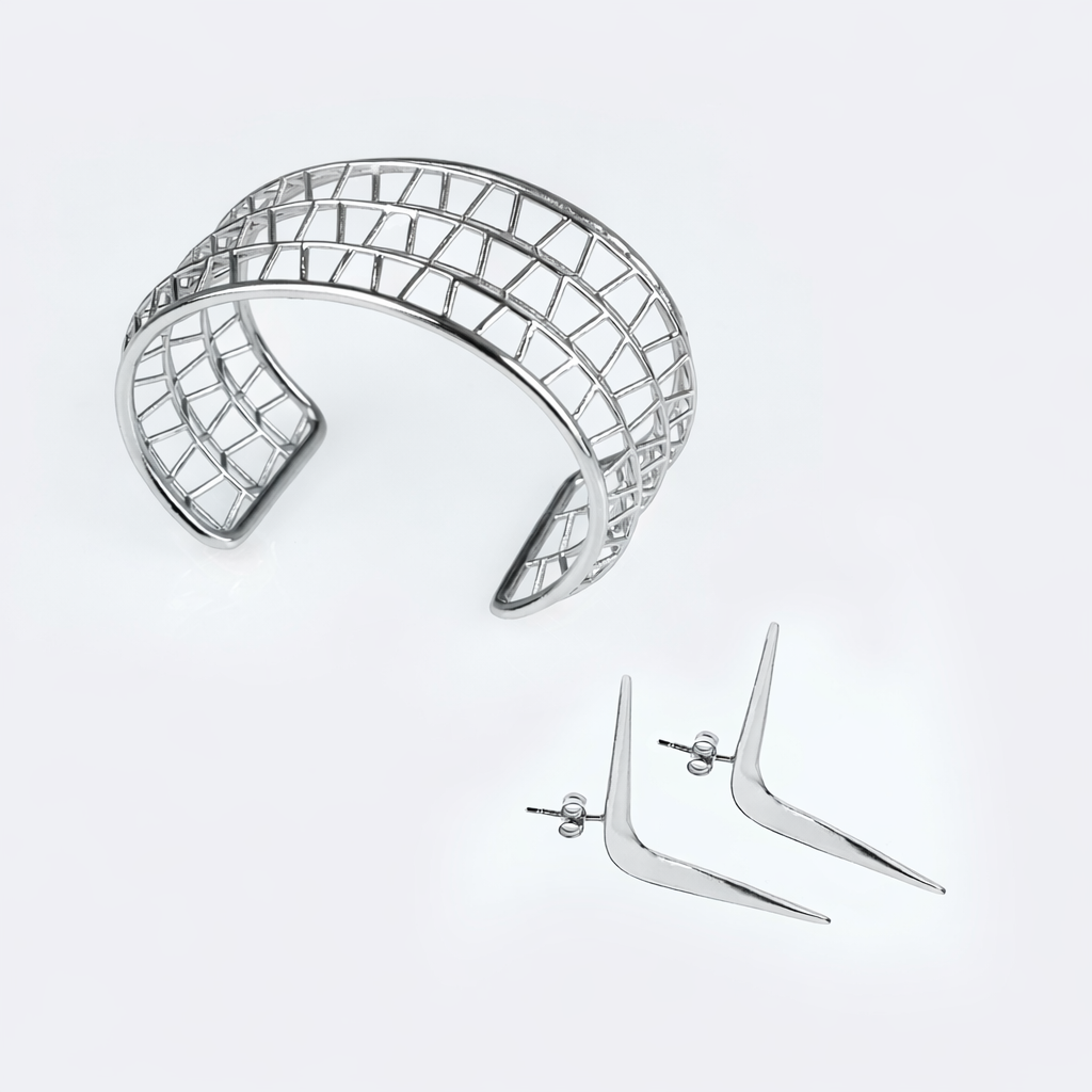 Brasilia Curve Set (Silver)