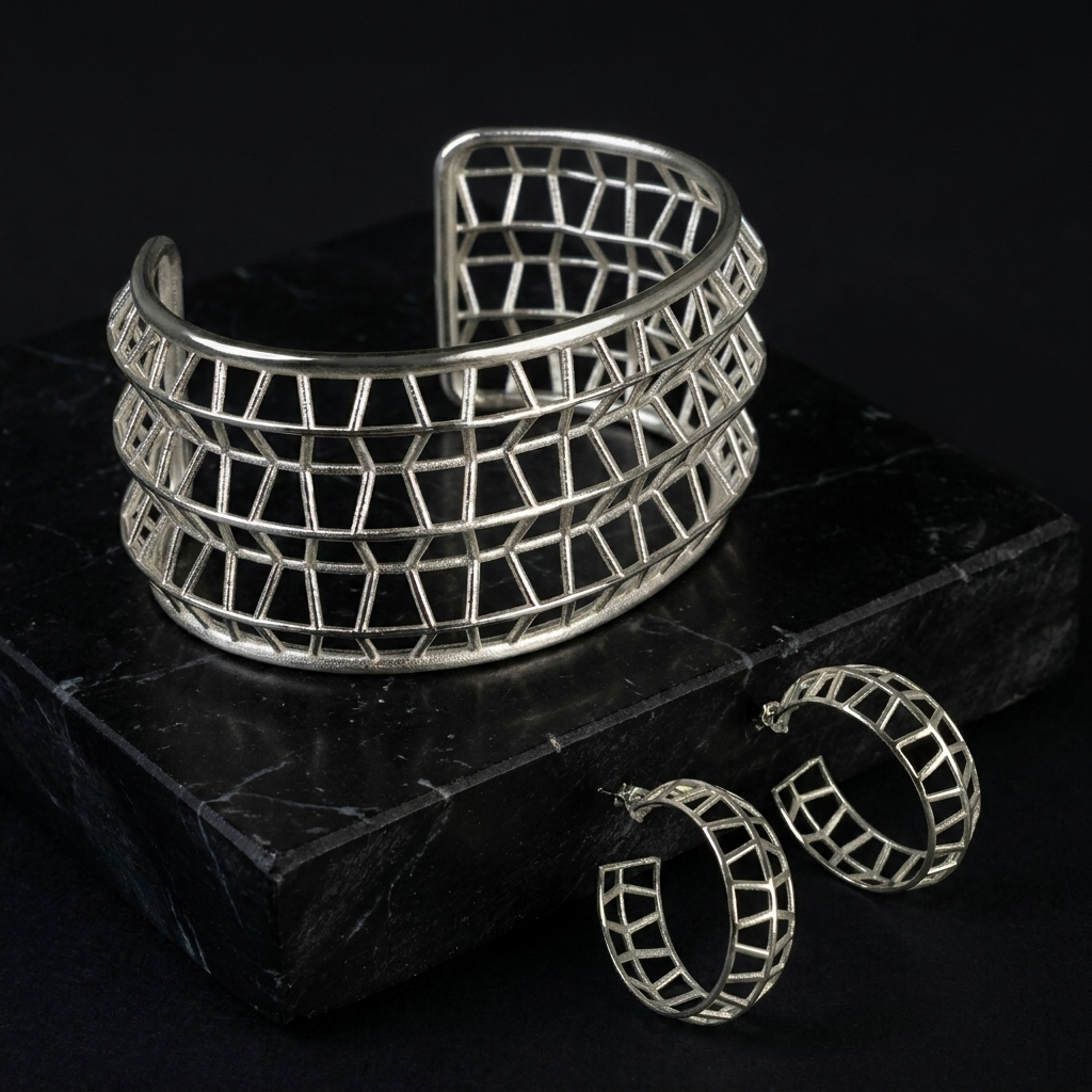 Brasilia Vitrail Set (Silver)
