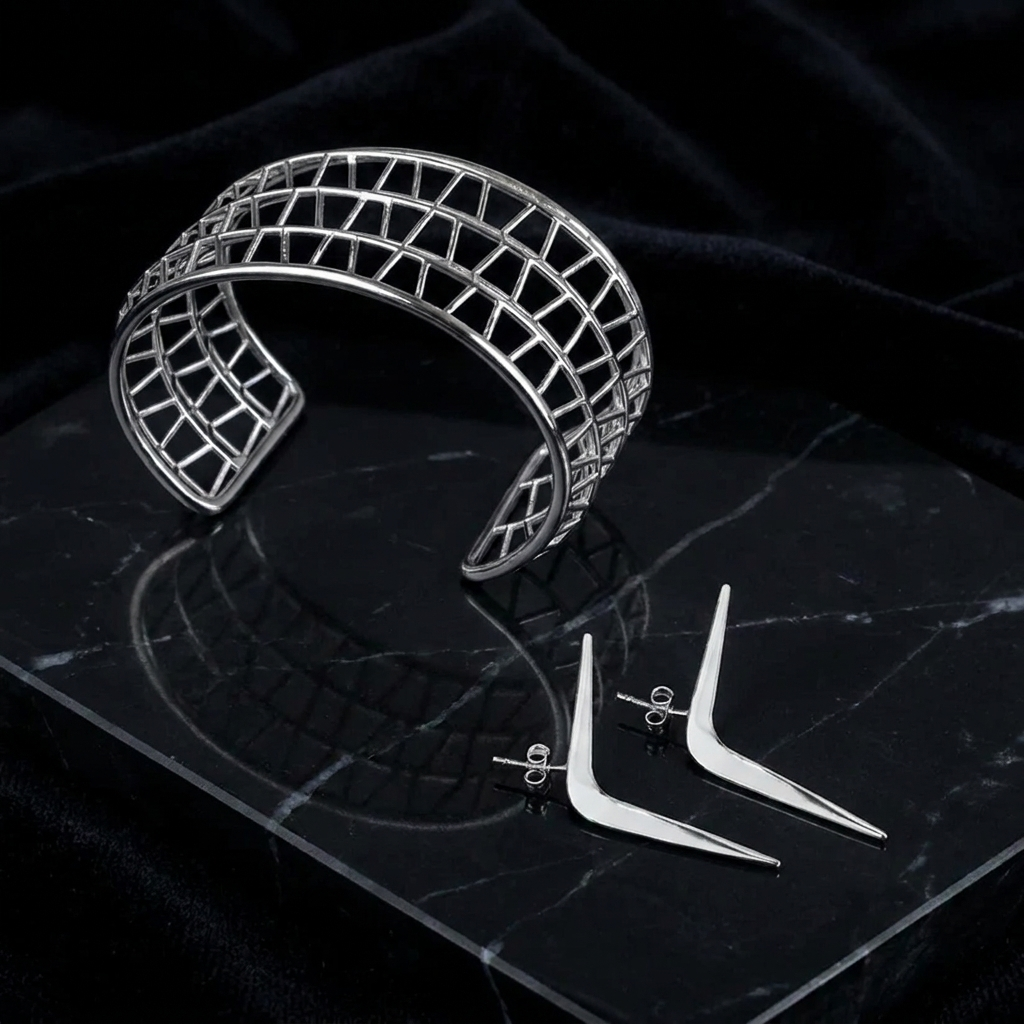 Brasilia Curve Set (Silver)