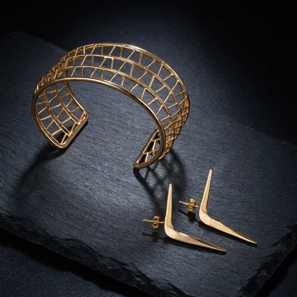 Brasilia Curve Set (Gold)