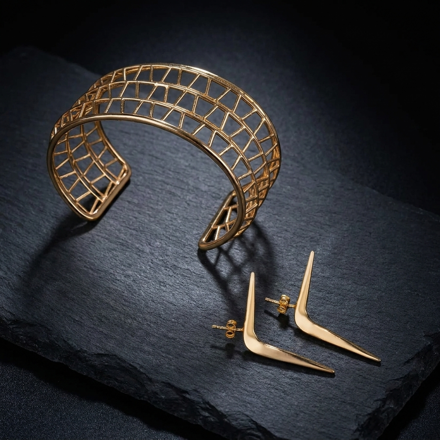 Brasilia Curve Set (Gold)